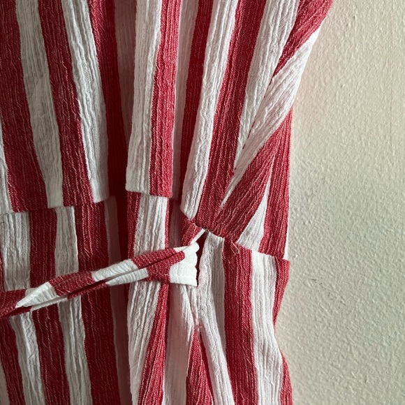 J Crew Striped Tie-Wrap Dress - Picture 15 of 16